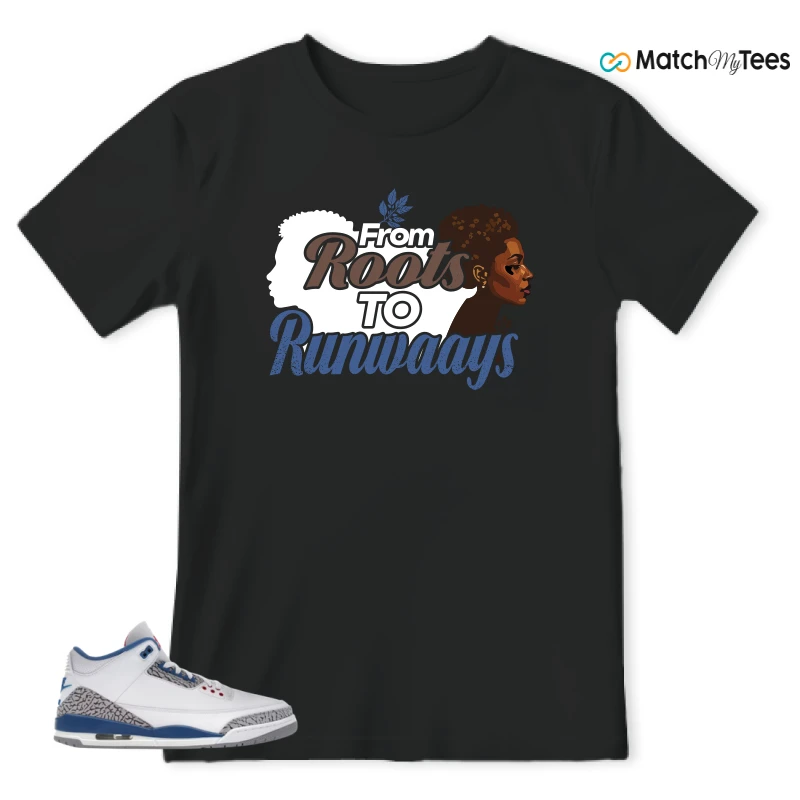 NIKE JORDAN 3 RETRO TRUE BLUE (2026) SNEAKER Matching Tees t-shirt