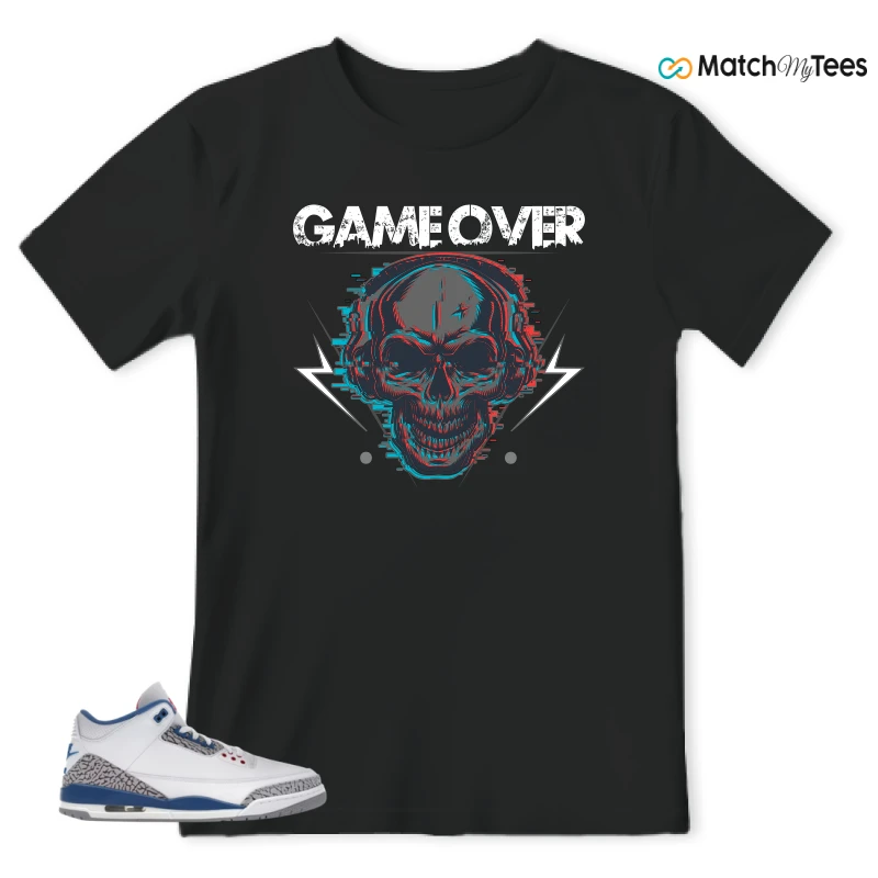 NIKE JORDAN 3 RETRO TRUE BLUE (2026) SNEAKER Matching Tees t-shirt