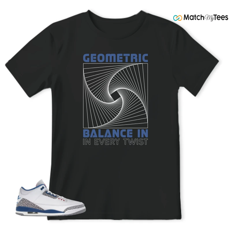 NIKE JORDAN 3 RETRO TRUE BLUE (2026) SNEAKER Matching Tees t-shirt