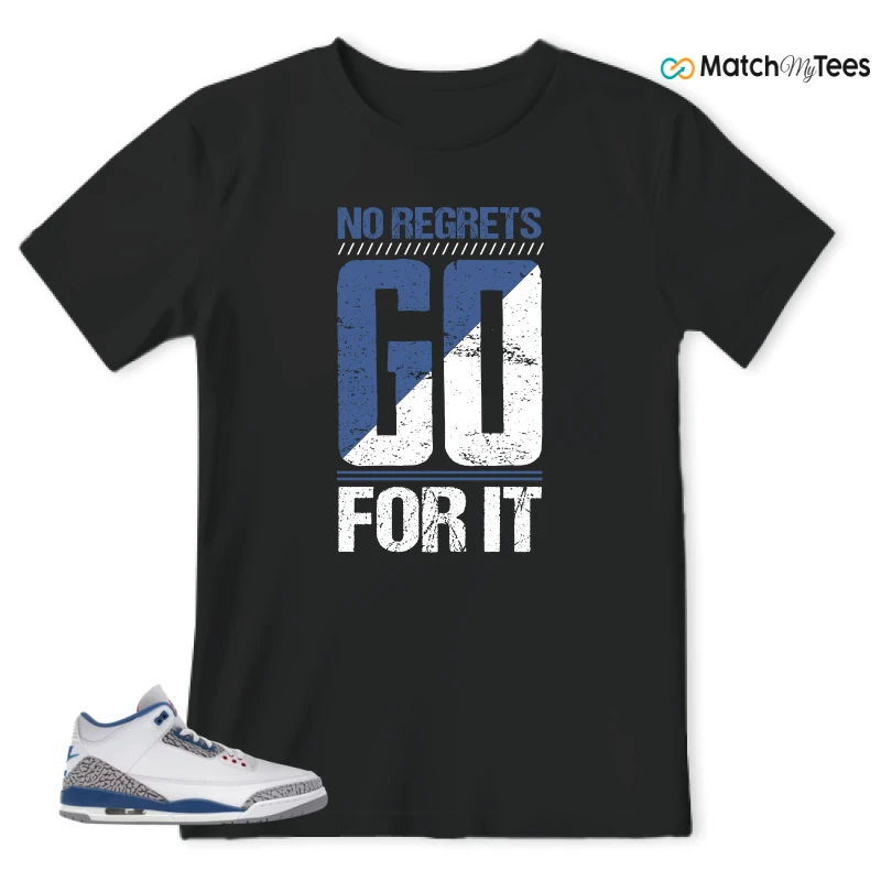 NIKE JORDAN 3 RETRO TRUE BLUE (2026) SNEAKER Matching Tees t-shirt