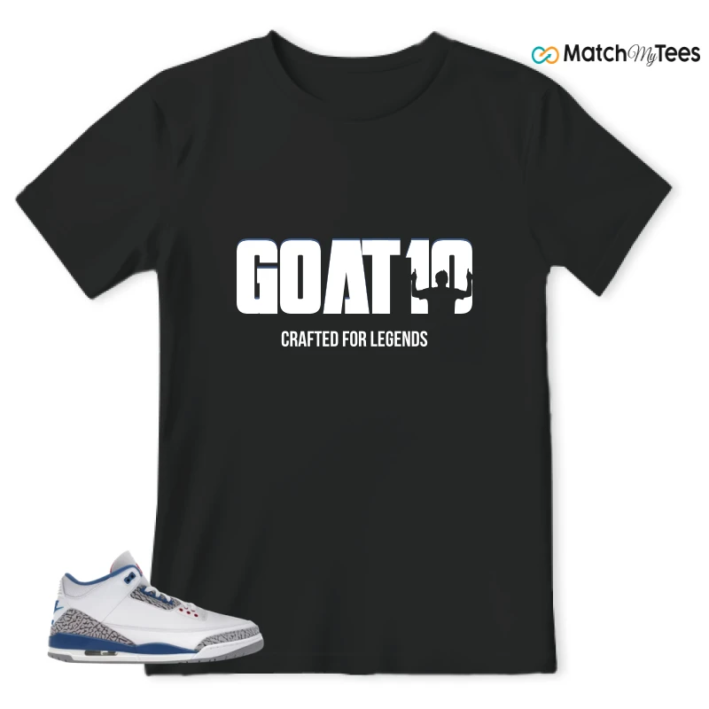NIKE JORDAN 3 RETRO TRUE BLUE (2026) SNEAKER Matching Tees t-shirt