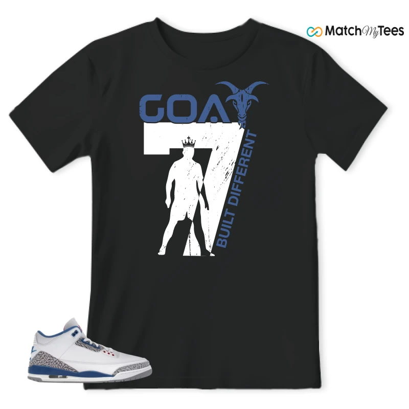 NIKE JORDAN 3 RETRO TRUE BLUE (2026) SNEAKER Matching Tees t-shirt