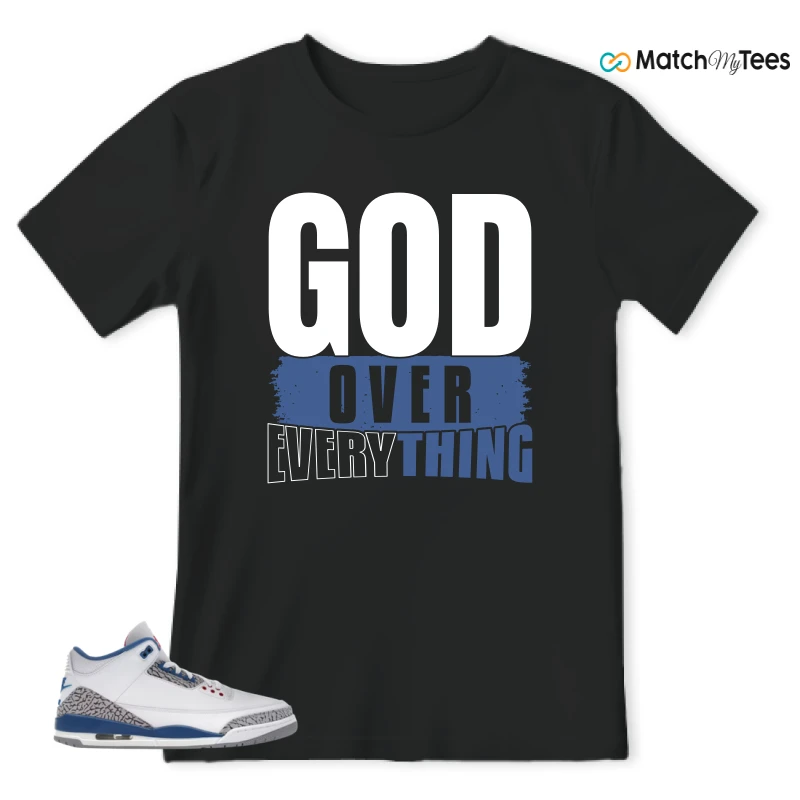 NIKE JORDAN 3 RETRO TRUE BLUE (2026) SNEAKER Matching Tees t-shirt