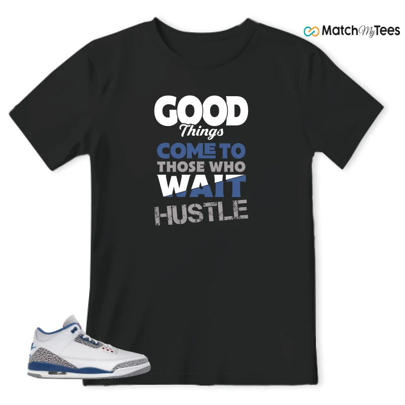 NIKE JORDAN 3 RETRO TRUE BLUE (2026) SNEAKER Matching Tees t-shirt