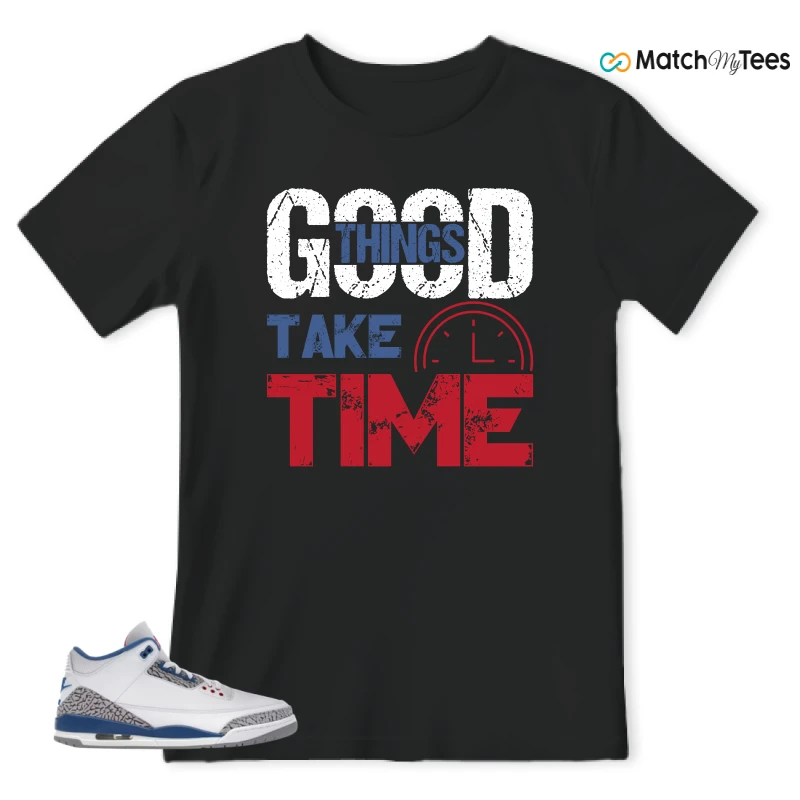 NIKE JORDAN 3 RETRO TRUE BLUE (2026) SNEAKER Matching Tees t-shirt