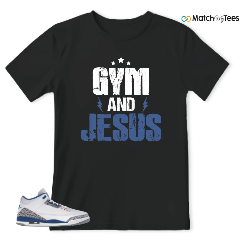 NIKE JORDAN 3 RETRO TRUE BLUE (2026) SNEAKER Matching Tees t-shirt