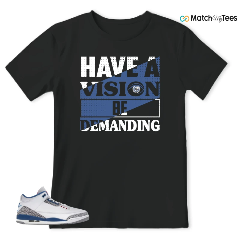 NIKE JORDAN 3 RETRO TRUE BLUE (2026) SNEAKER Matching Tees t-shirt