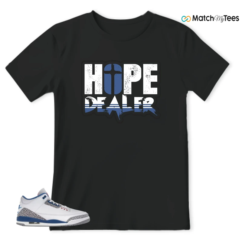 NIKE JORDAN 3 RETRO TRUE BLUE (2026) SNEAKER Matching Tees t-shirt