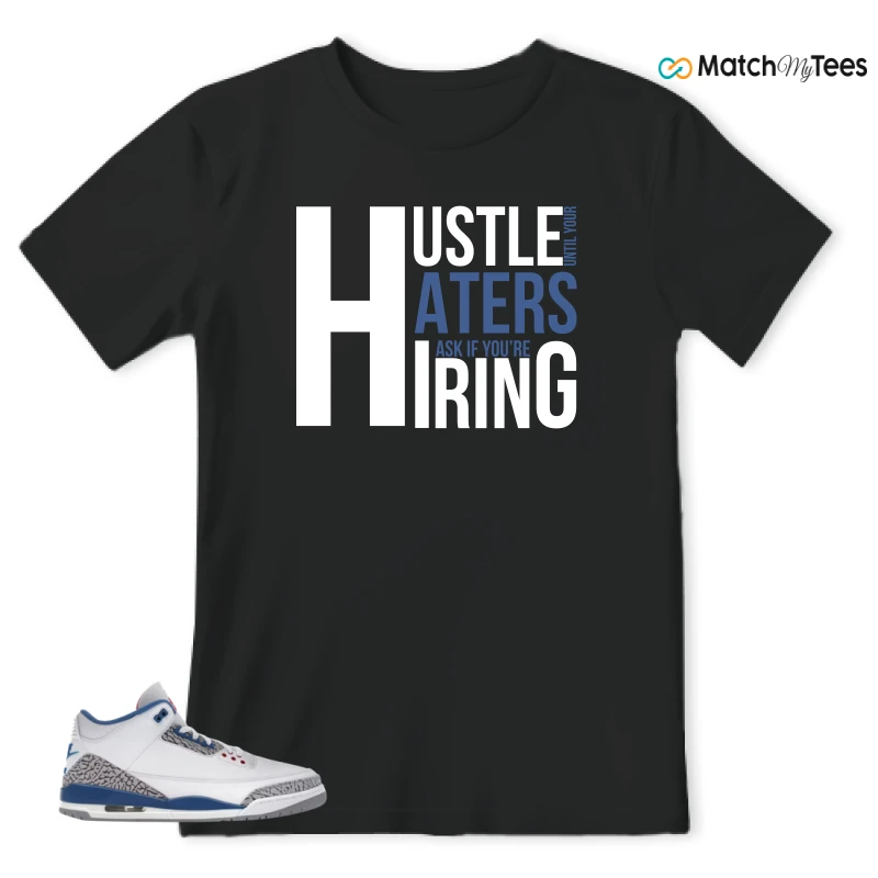 NIKE JORDAN 3 RETRO TRUE BLUE (2026) SNEAKER Matching Tees t-shirt