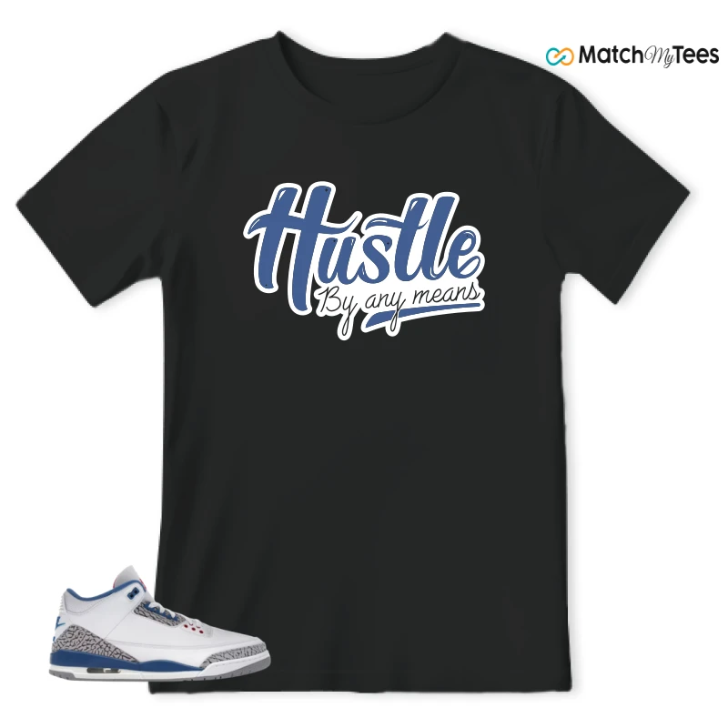 NIKE JORDAN 3 RETRO TRUE BLUE (2026) SNEAKER Matching Tees t-shirt