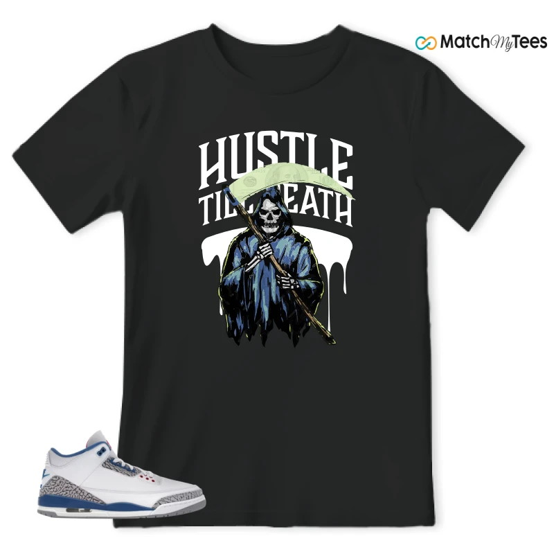 NIKE JORDAN 3 RETRO TRUE BLUE (2026) SNEAKER Matching Tees t-shirt