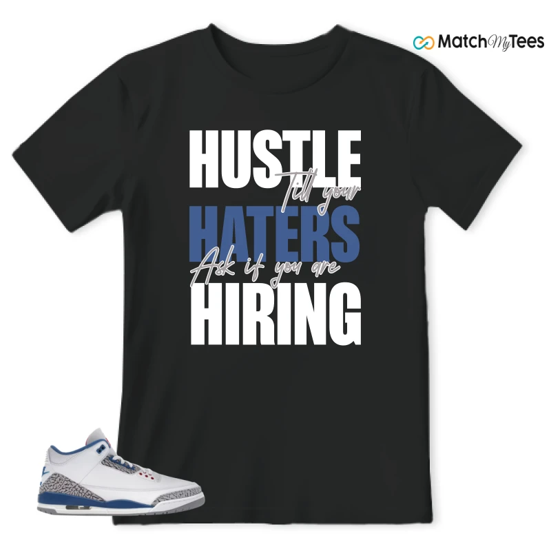 NIKE JORDAN 3 RETRO TRUE BLUE (2026) SNEAKER Matching Tees t-shirt