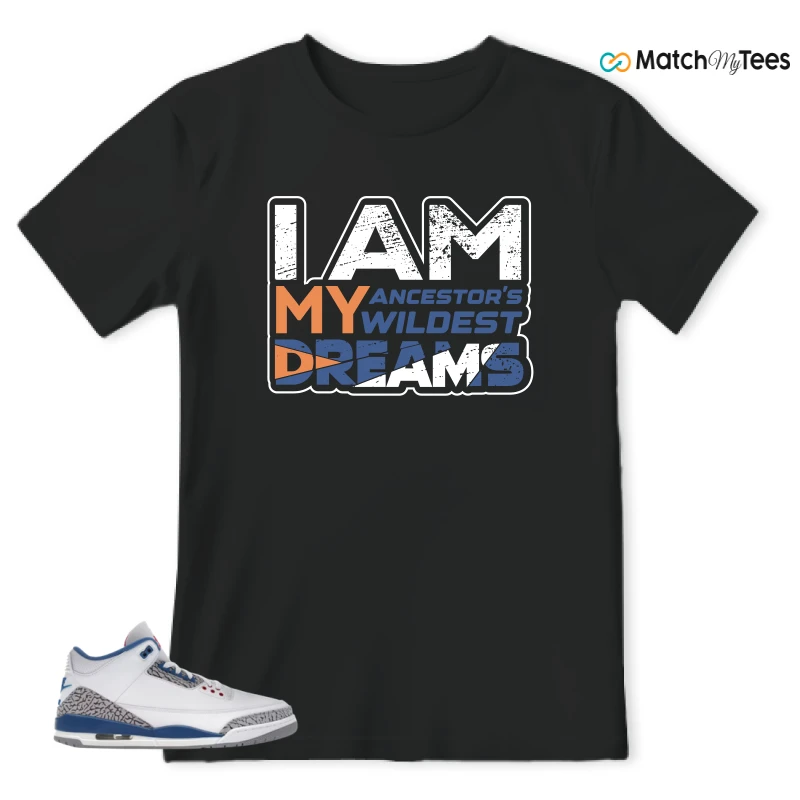 NIKE JORDAN 3 RETRO TRUE BLUE (2026) SNEAKER Matching Tees t-shirt