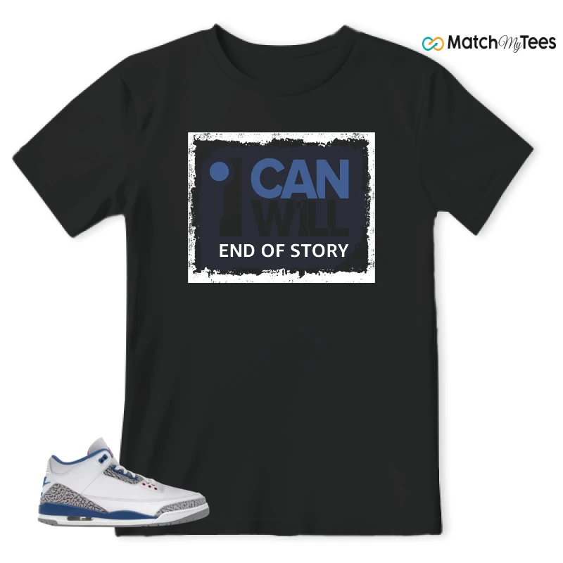 NIKE JORDAN 3 RETRO TRUE BLUE (2026) SNEAKER Matching Tees t-shirt
