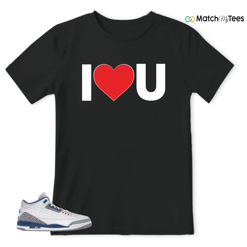 NIKE JORDAN 3 RETRO TRUE BLUE (2026) SNEAKER Matching Tees t-shirt
