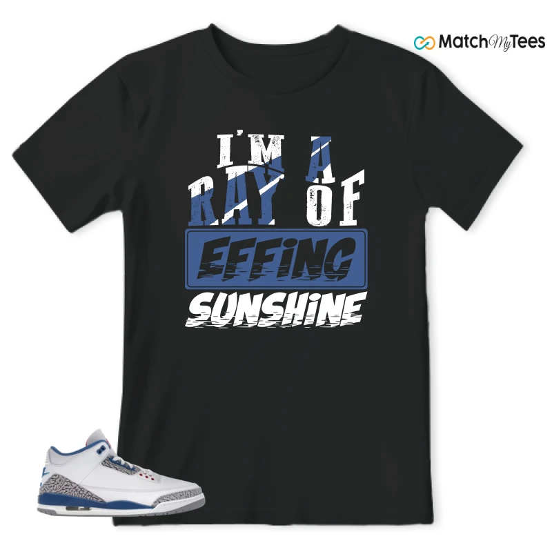 NIKE JORDAN 3 RETRO TRUE BLUE (2026) SNEAKER Matching Tees t-shirt