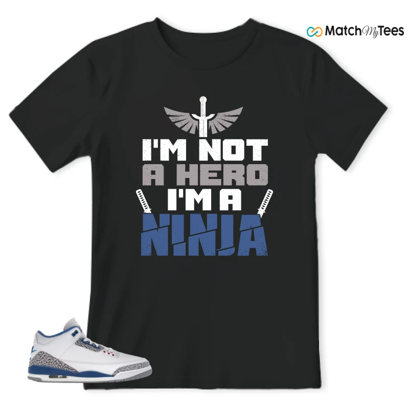 NIKE JORDAN 3 RETRO TRUE BLUE (2026) SNEAKER Matching Tees t-shirt