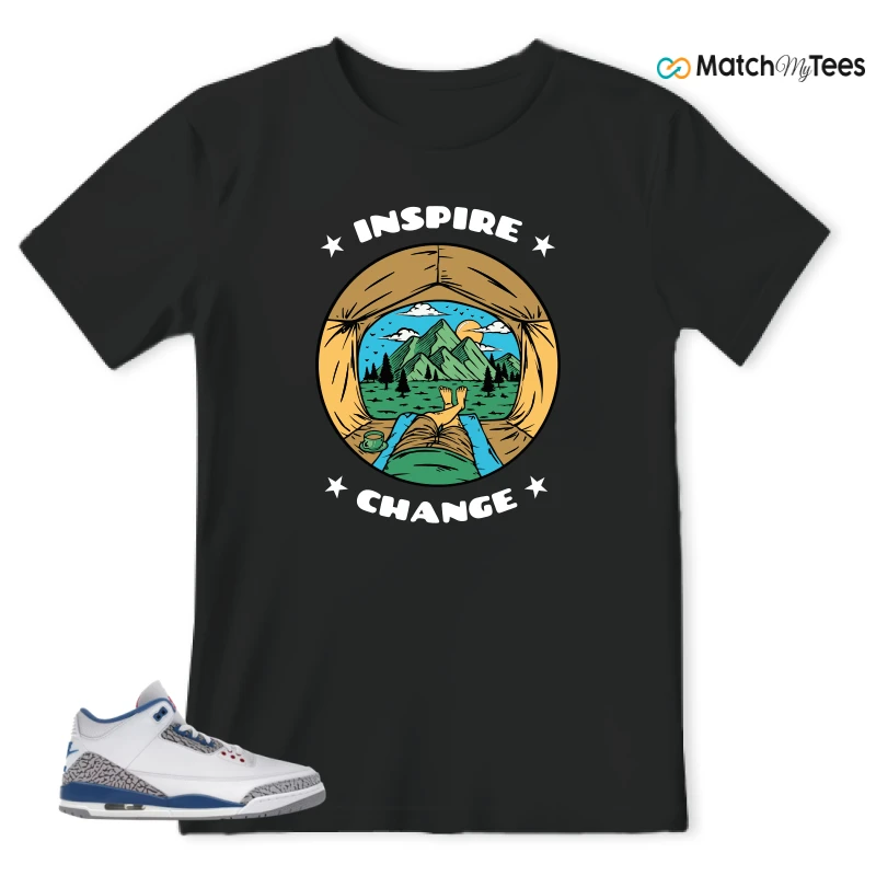 NIKE JORDAN 3 RETRO TRUE BLUE (2026) SNEAKER Matching Tees t-shirt