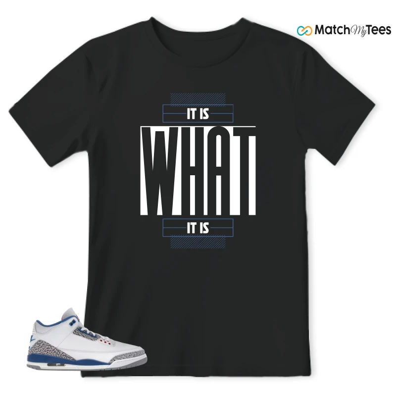 NIKE JORDAN 3 RETRO TRUE BLUE (2026) SNEAKER Matching Tees t-shirt
