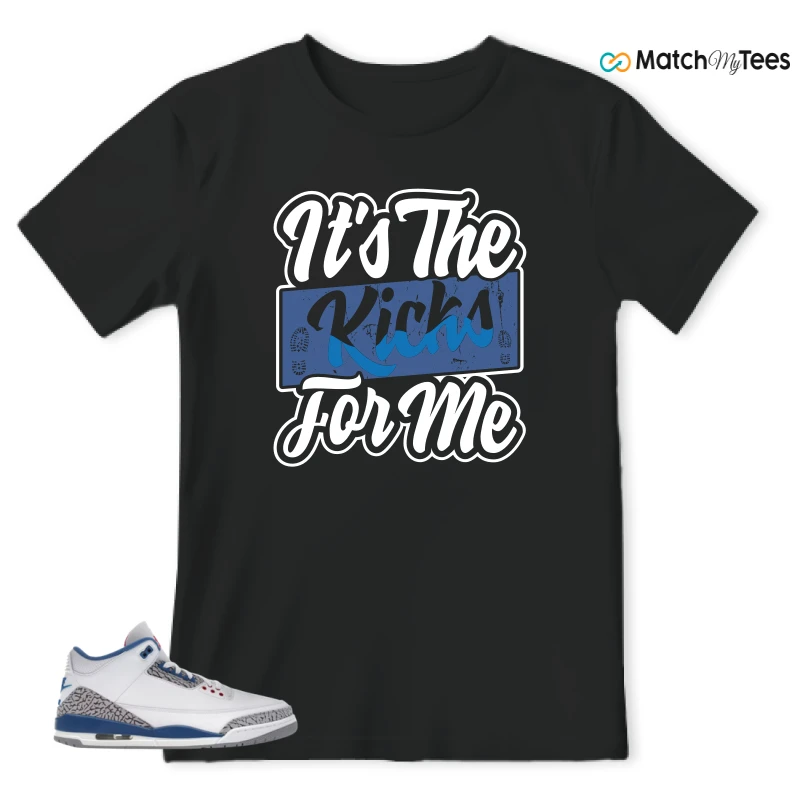 NIKE JORDAN 3 RETRO TRUE BLUE (2026) SNEAKER Matching Tees t-shirt