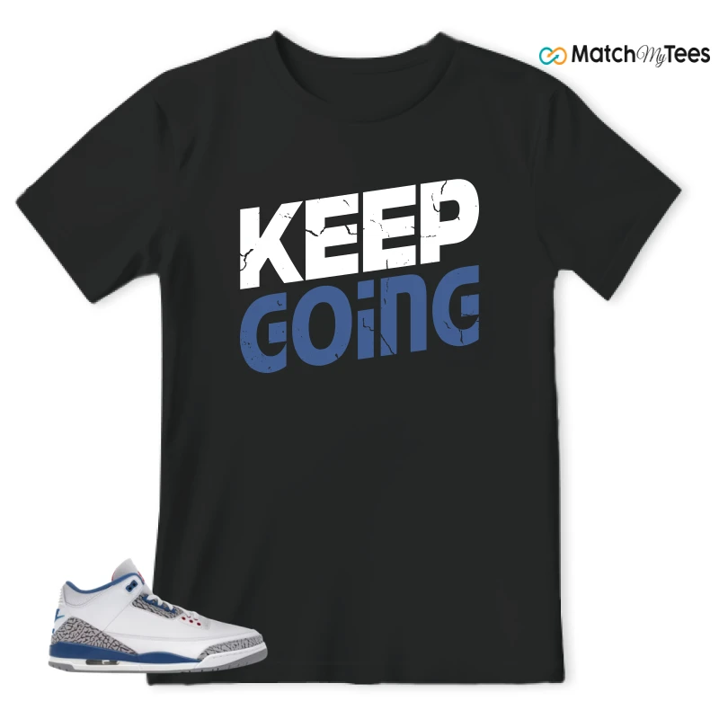 NIKE JORDAN 3 RETRO TRUE BLUE (2026) SNEAKER Matching Tees t-shirt