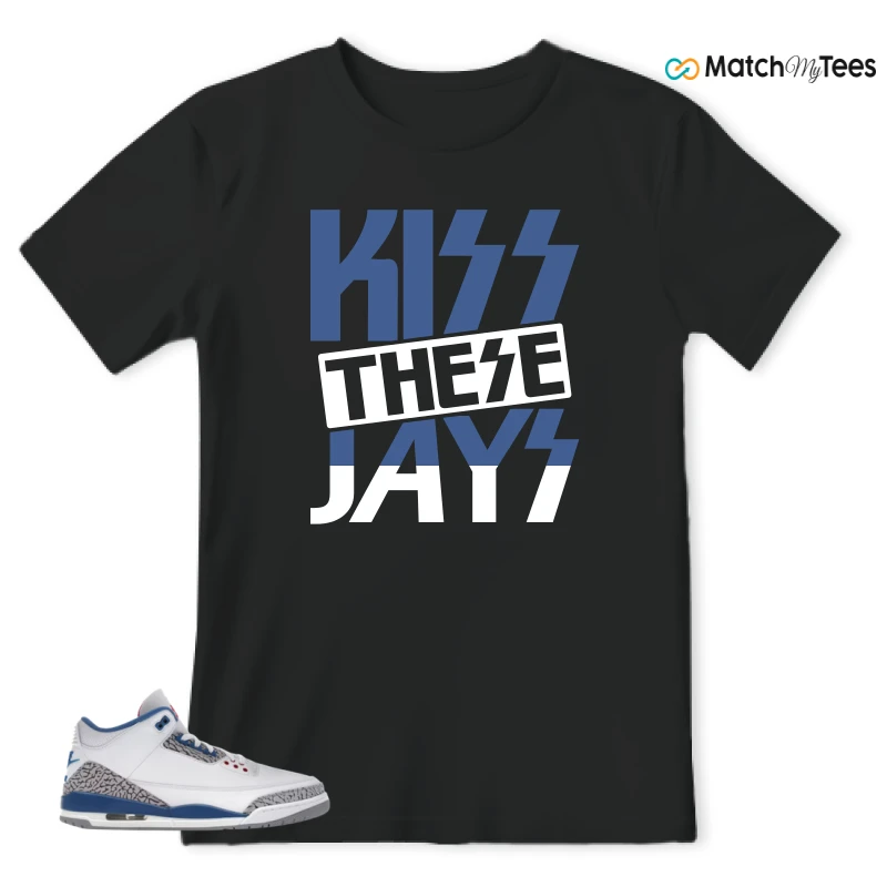 NIKE JORDAN 3 RETRO TRUE BLUE (2026) SNEAKER Matching Tees t-shirt