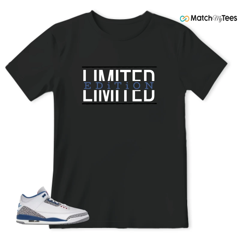 NIKE JORDAN 3 RETRO TRUE BLUE (2026) SNEAKER Matching Tees t-shirt