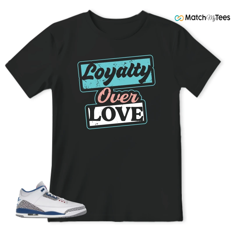 NIKE JORDAN 3 RETRO TRUE BLUE (2026) SNEAKER Matching Tees t-shirt