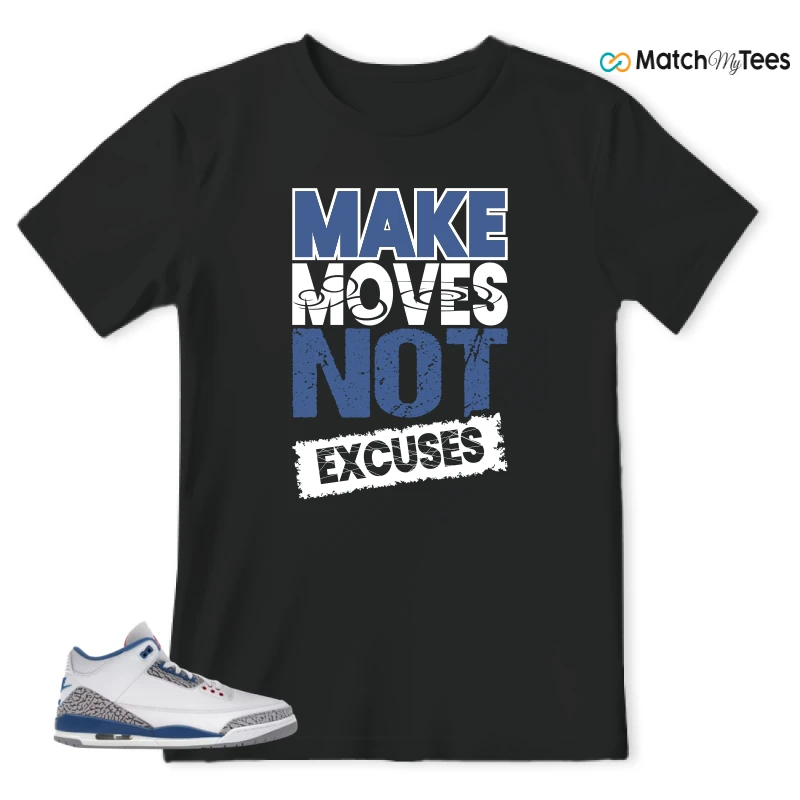 NIKE JORDAN 3 RETRO TRUE BLUE (2026) SNEAKER Matching Tees t-shirt