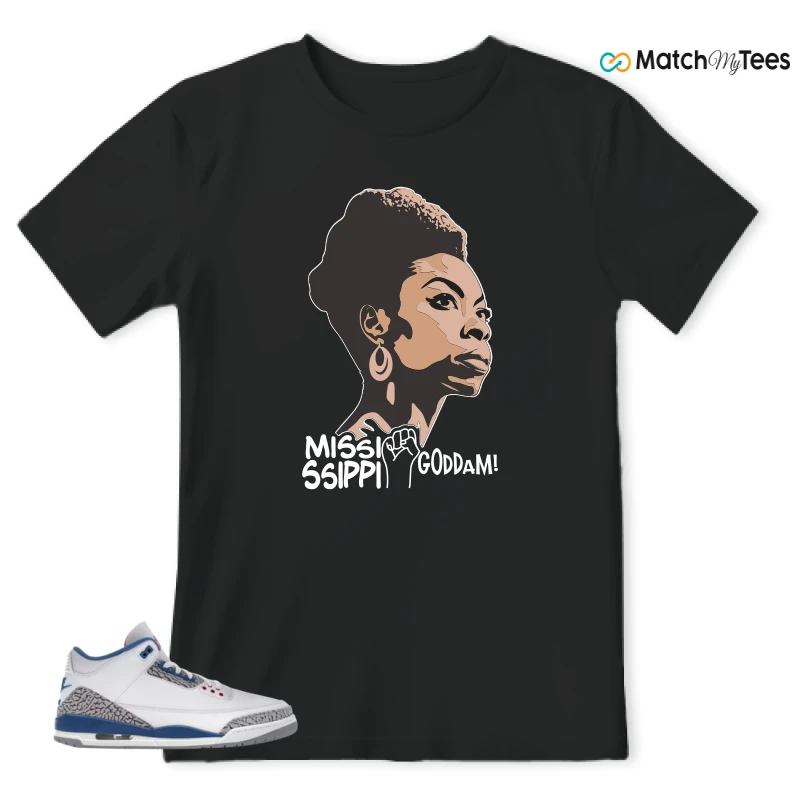 NIKE JORDAN 3 RETRO TRUE BLUE (2026) SNEAKER Matching Tees t-shirt