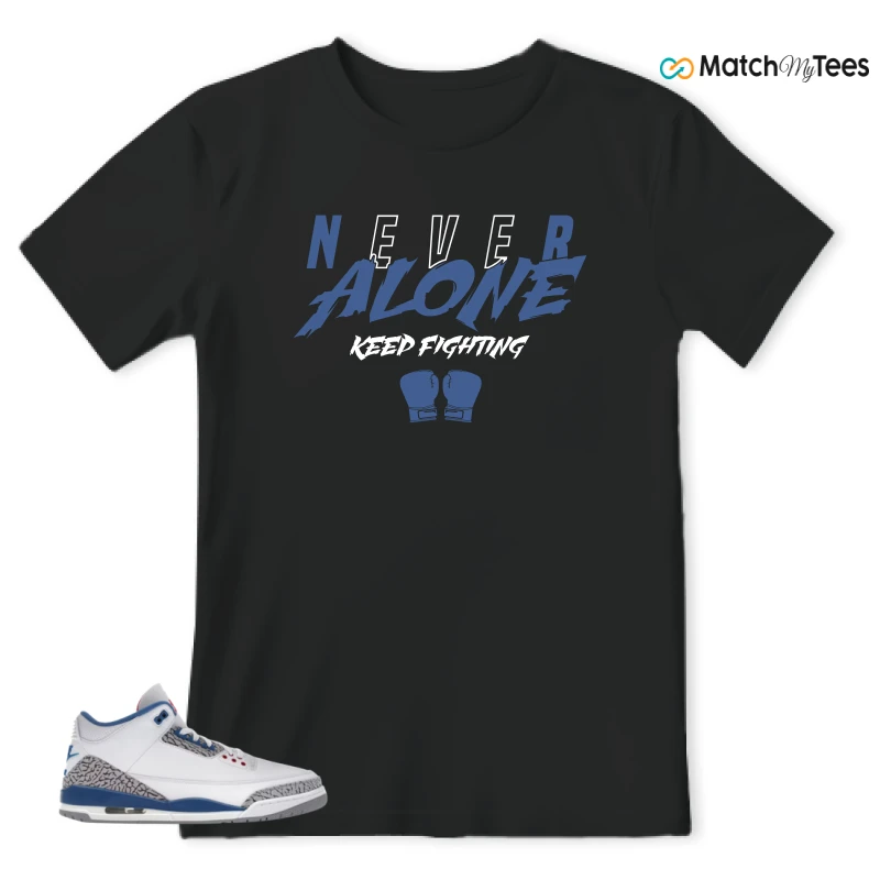 NIKE JORDAN 3 RETRO TRUE BLUE (2026) SNEAKER Matching Tees t-shirt