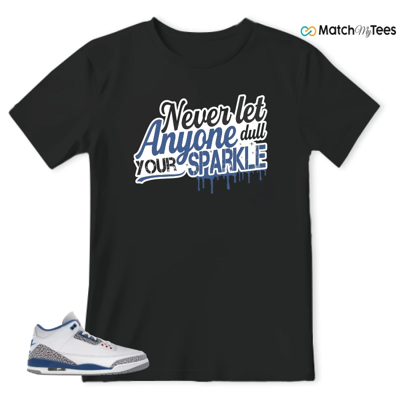 NIKE JORDAN 3 RETRO TRUE BLUE (2026) SNEAKER Matching Tees t-shirt