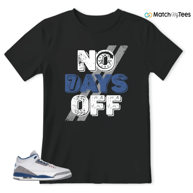 NIKE JORDAN 3 RETRO TRUE BLUE (2026) SNEAKER Matching Tees t-shirt