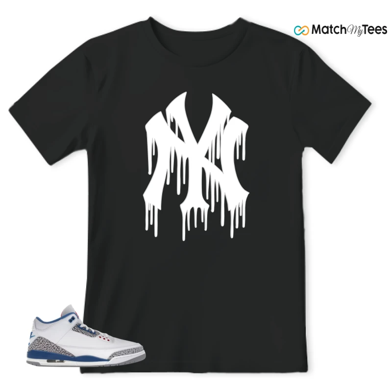 NIKE JORDAN 3 RETRO TRUE BLUE (2026) SNEAKER Matching Tees t-shirt