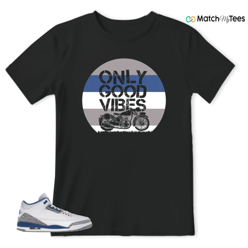 NIKE JORDAN 3 RETRO TRUE BLUE (2026) SNEAKER Matching Tees t-shirt