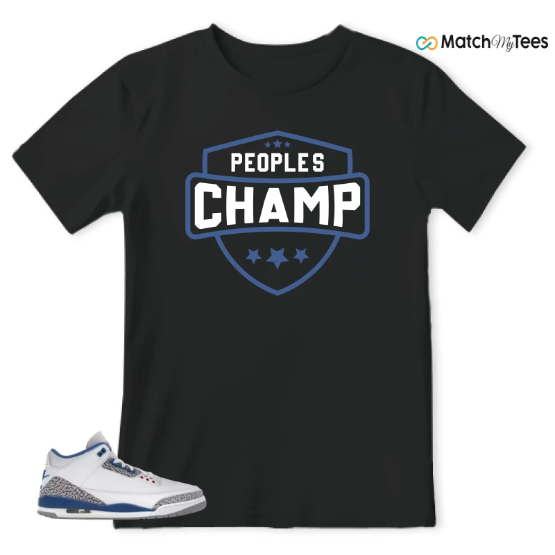 NIKE JORDAN 3 RETRO TRUE BLUE (2026) SNEAKER Matching Tees t-shirt