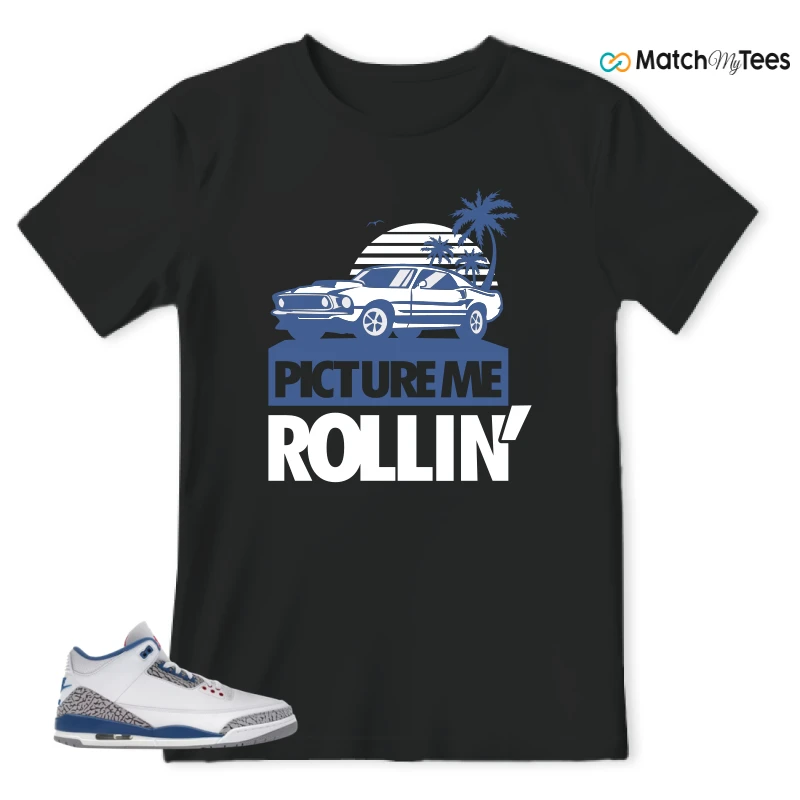 NIKE JORDAN 3 RETRO TRUE BLUE (2026) SNEAKER Matching Tees t-shirt