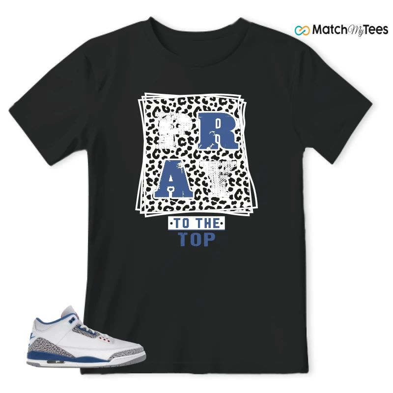 NIKE JORDAN 3 RETRO TRUE BLUE (2026) SNEAKER Matching Tees t-shirt