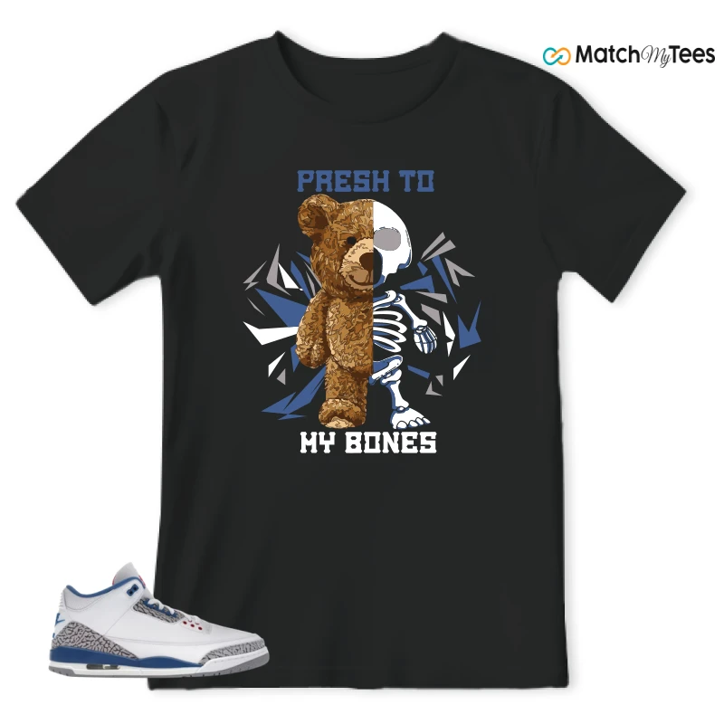 NIKE JORDAN 3 RETRO TRUE BLUE (2026) SNEAKER Matching Tees t-shirt