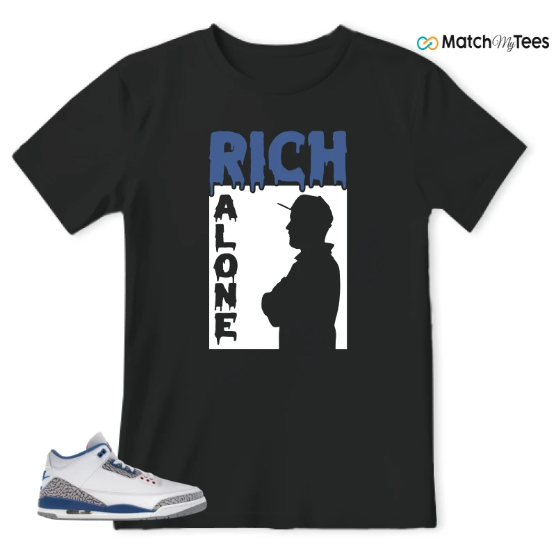 NIKE JORDAN 3 RETRO TRUE BLUE (2026) SNEAKER Matching Tees t-shirt