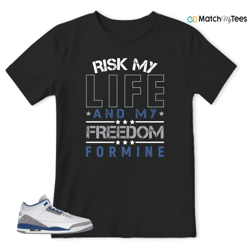 NIKE JORDAN 3 RETRO TRUE BLUE (2026) SNEAKER Matching Tees t-shirt