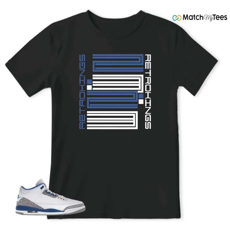 NIKE JORDAN 3 RETRO TRUE BLUE (2026) SNEAKER Matching Tees t-shirt