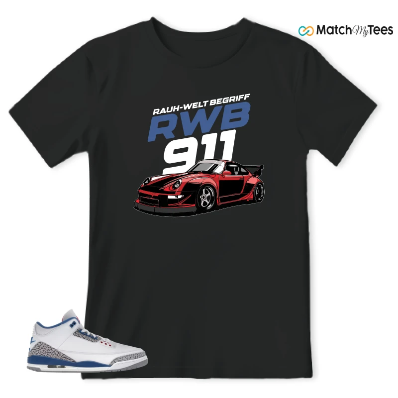 NIKE JORDAN 3 RETRO TRUE BLUE (2026) SNEAKER Matching Tees t-shirt