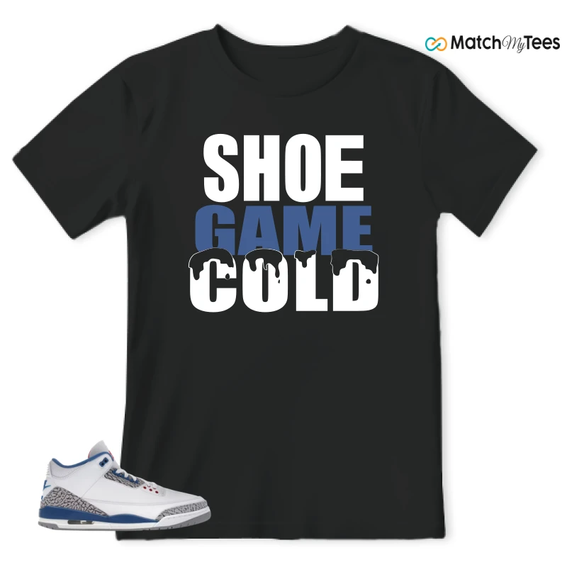 NIKE JORDAN 3 RETRO TRUE BLUE (2026) SNEAKER Matching Tees t-shirt