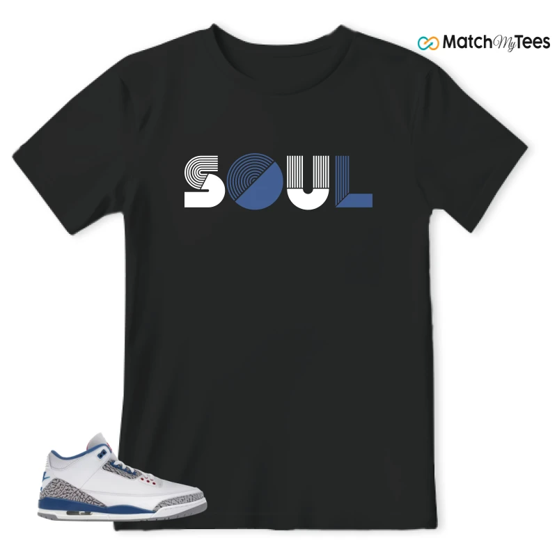 NIKE JORDAN 3 RETRO TRUE BLUE (2026) SNEAKER Matching Tees t-shirt