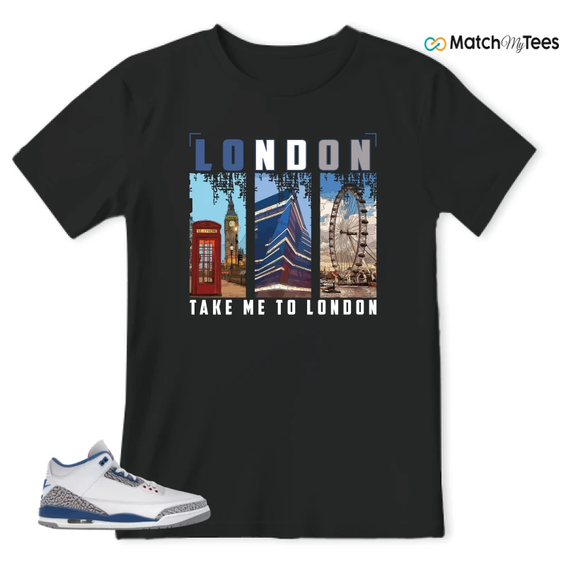 NIKE JORDAN 3 RETRO TRUE BLUE (2026) SNEAKER Matching Tees t-shirt