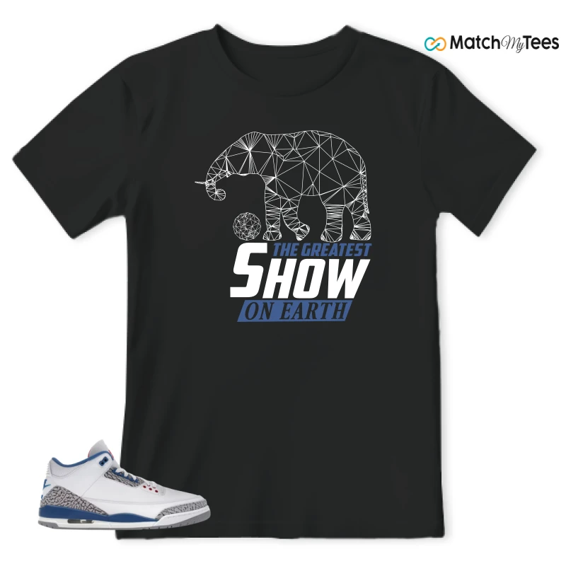NIKE JORDAN 3 RETRO TRUE BLUE (2026) SNEAKER Matching Tees t-shirt