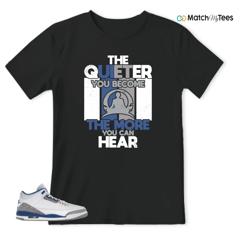 NIKE JORDAN 3 RETRO TRUE BLUE (2026) SNEAKER Matching Tees t-shirt