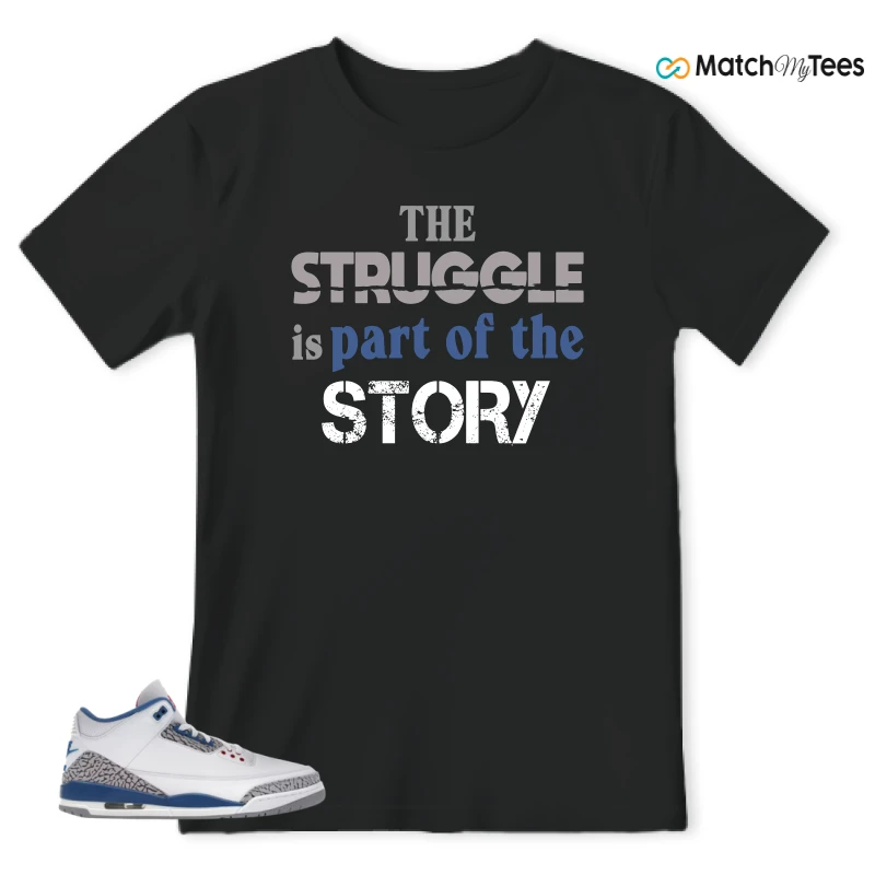 NIKE JORDAN 3 RETRO TRUE BLUE (2026) SNEAKER Matching Tees t-shirt