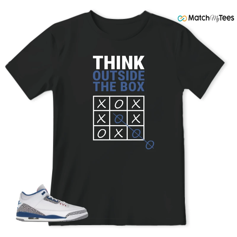 NIKE JORDAN 3 RETRO TRUE BLUE (2026) SNEAKER Matching Tees t-shirt